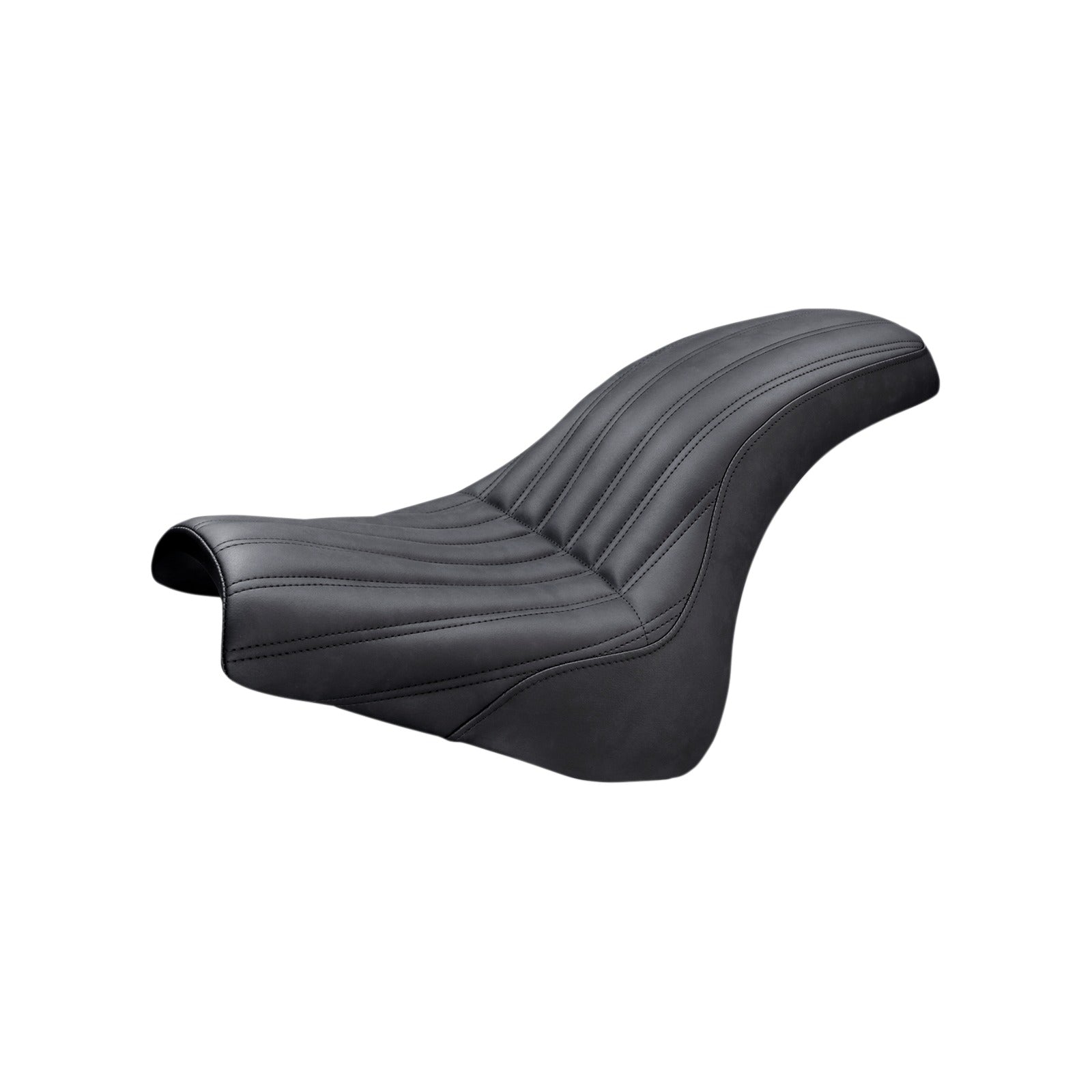 SADDLEMEN - KNUCKLE 2-UP SEAT - RIBBED - BLACK