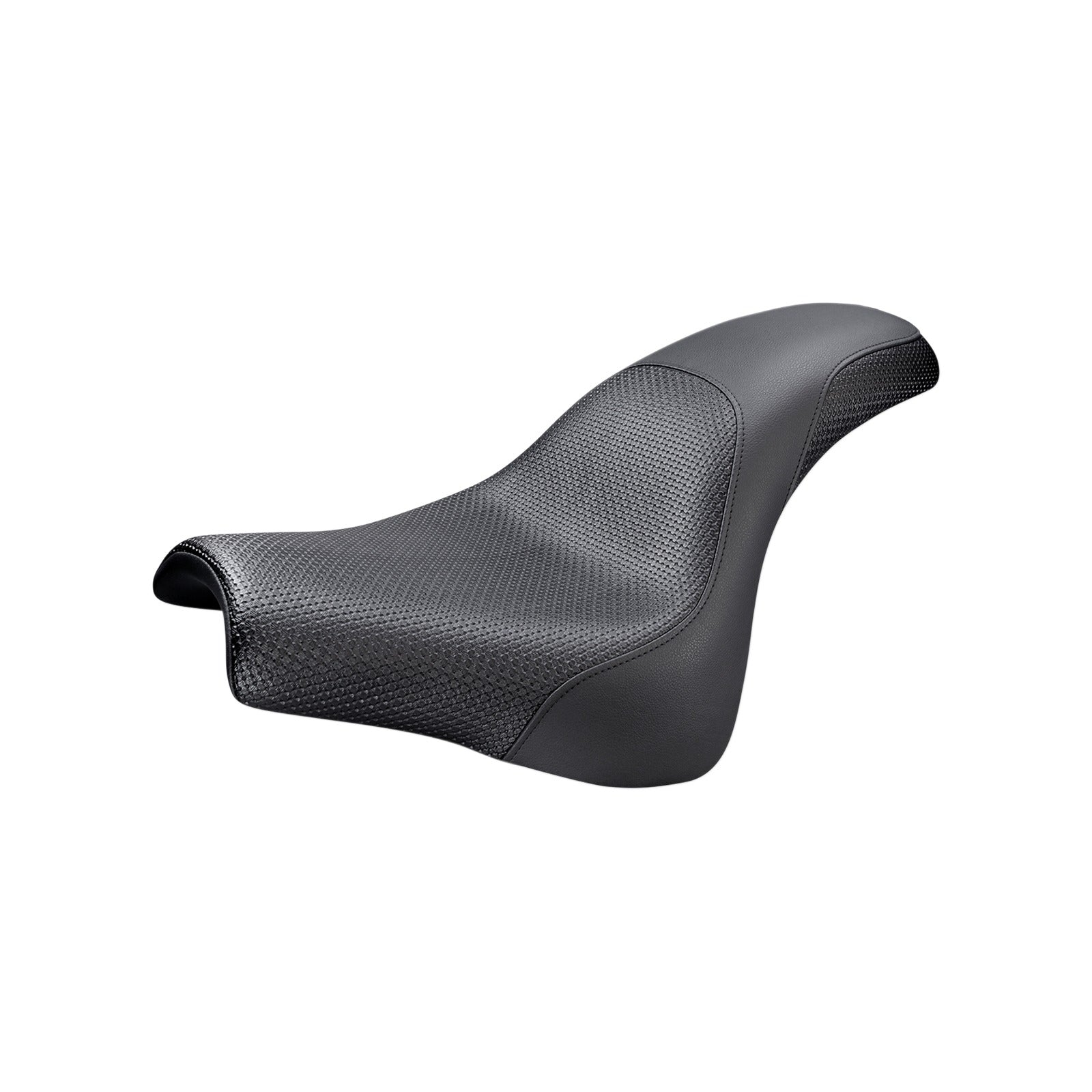SADDLEMEN - PROFILER(TM) BASKETWEAVE SEAT - BLACK - FXFB '18-'20