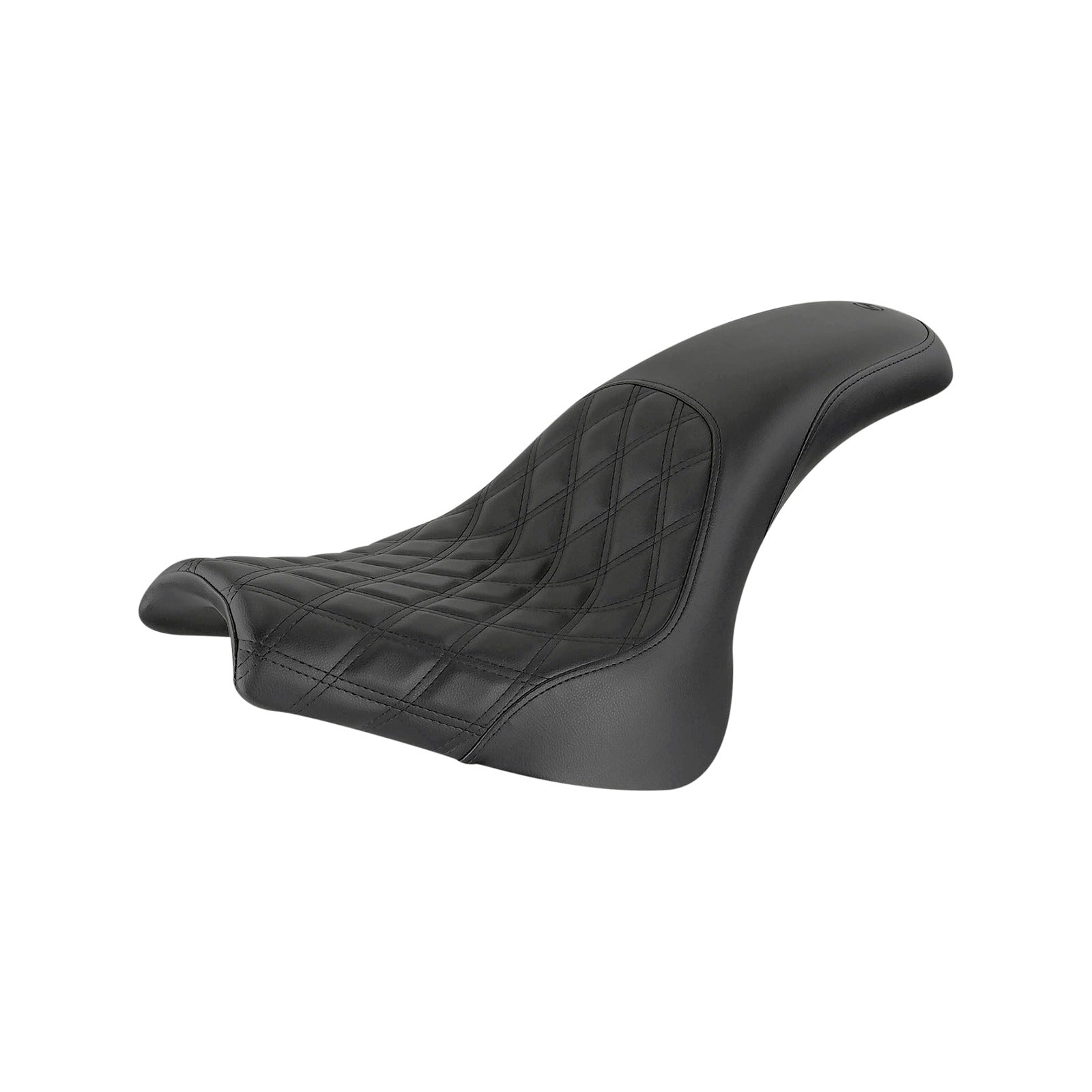 SADDLEMEN - PROFILER SEAT - FRONT LATTICE/REAR SMOOTH - BLACK - FXFB/S '18-'23