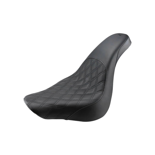 SADDLEMEN - PROFILER SEAT - FRONT LATTICE/REAR SMOOTH - BLACK - FL/FX '18-'23