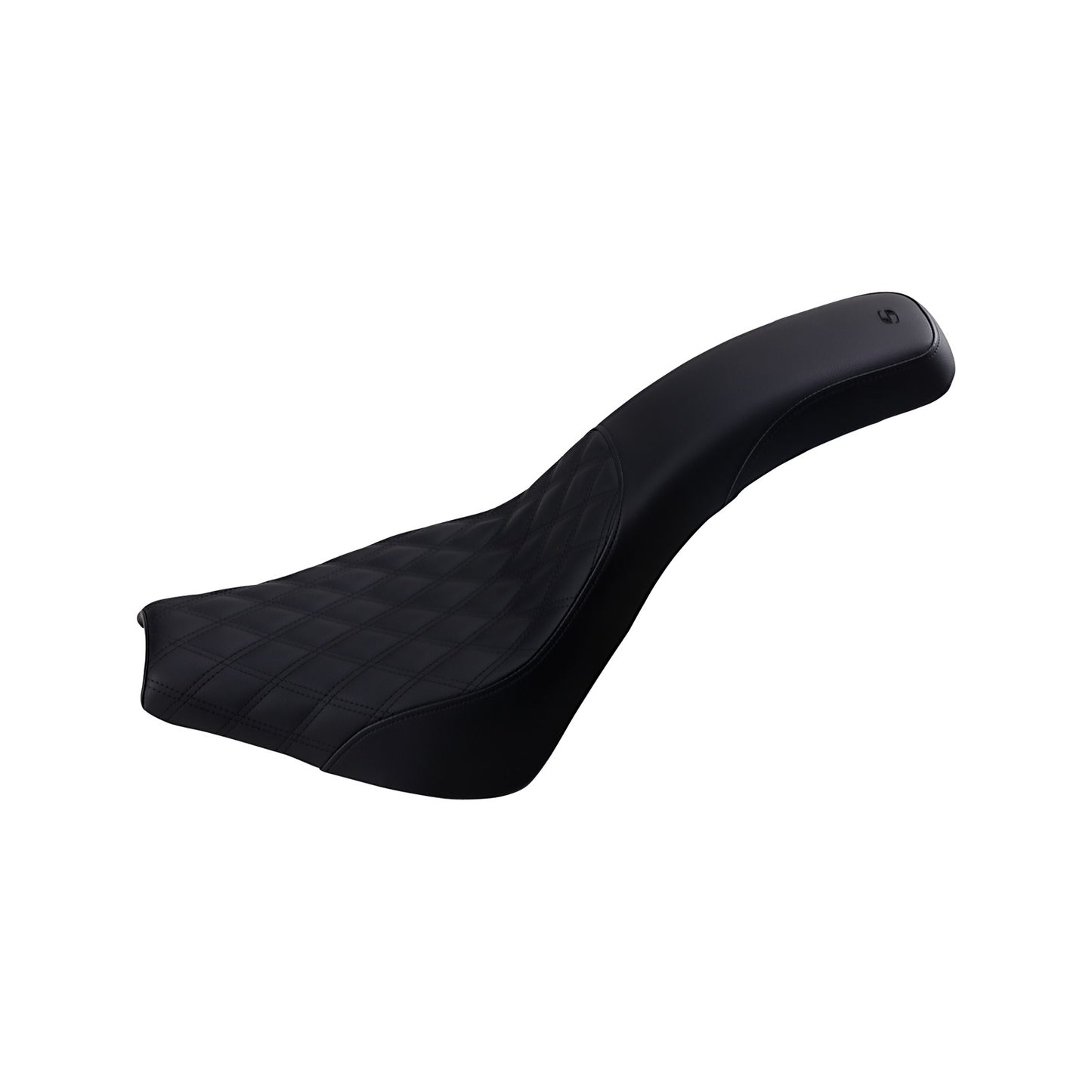 SADDLEMEN - PROFILER SEAT - FRONT LATTICE/REAR SMOOTH - BLACK - FX '18-'24