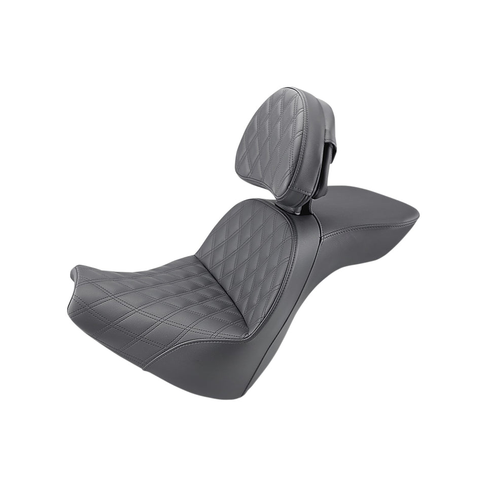 SADDLEMEN - EXPLORER SEAT - LS - INCLUDES BACKREST - FXBR/S '18-'20