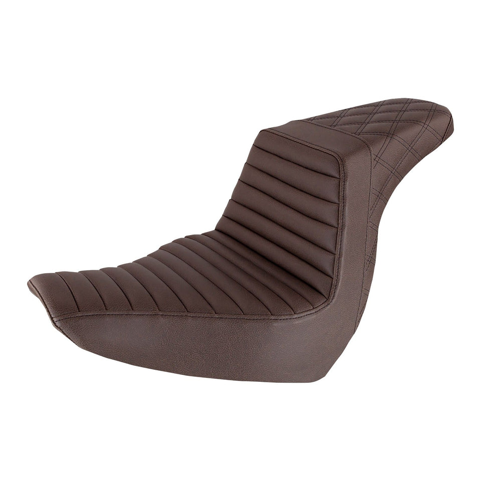 SADDLEMEN - STEP-UP - FRONT TUCK-N-ROLL/REAR LATTICE STITCH SEAT - UNKNOWN