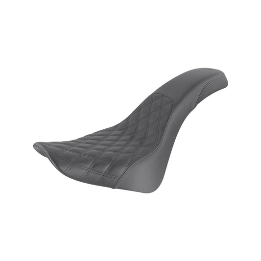 SADDLEMEN - PROFILER SEAT - FRONT LATTICE/REAR SMOOTH - BLACK - FL '18-'24