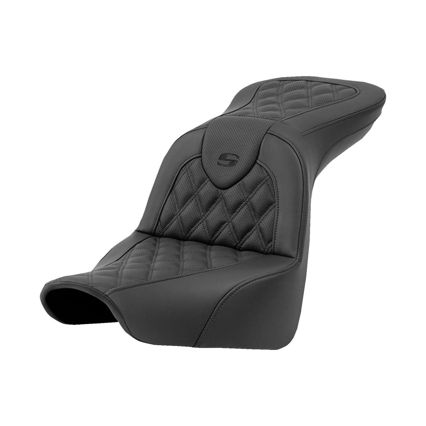 SADDLEMEN - ROADSOFA™ SEAT - WITHOUT BACKREST - FXLR/FLSB '18-'23 - SPORT GLIDE / LOW RIDER