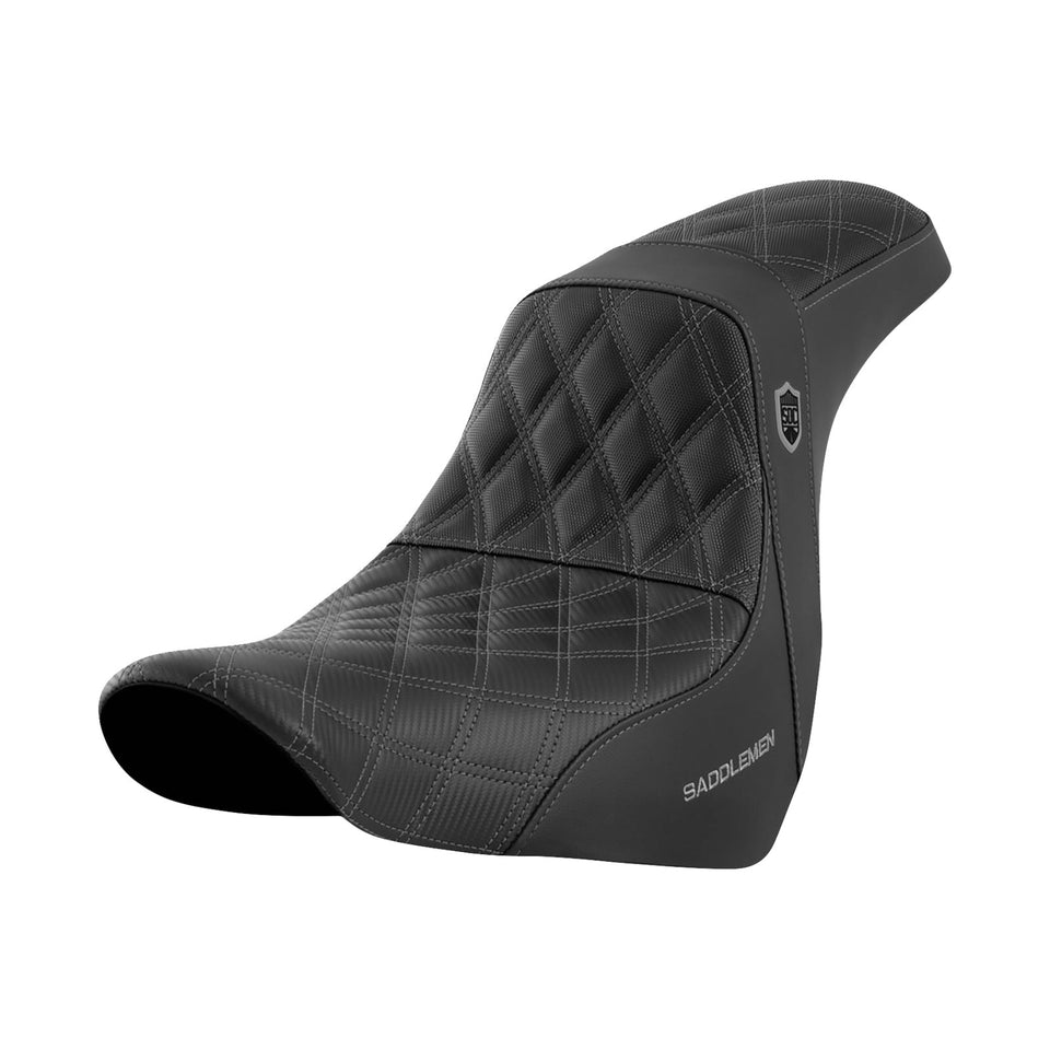 SADDLEMEN - PRO SERIES SDC PERFORMANCE SEAT - SOFTAIL - SPORT GLIDE / LOW RIDER - '18-'20 / LOW RIDER S / SPORT GLIDE / LOW RIDER / NO BACKREST