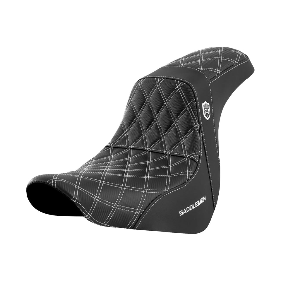 SADDLEMEN - PRO SERIES SDC PERFORMANCE SEAT - SOFTAIL - SPORT GLIDE / LOW RIDER - '18-'20 / LOW RIDER S / SPORT GLIDE / LOW RIDER / NO BACKREST