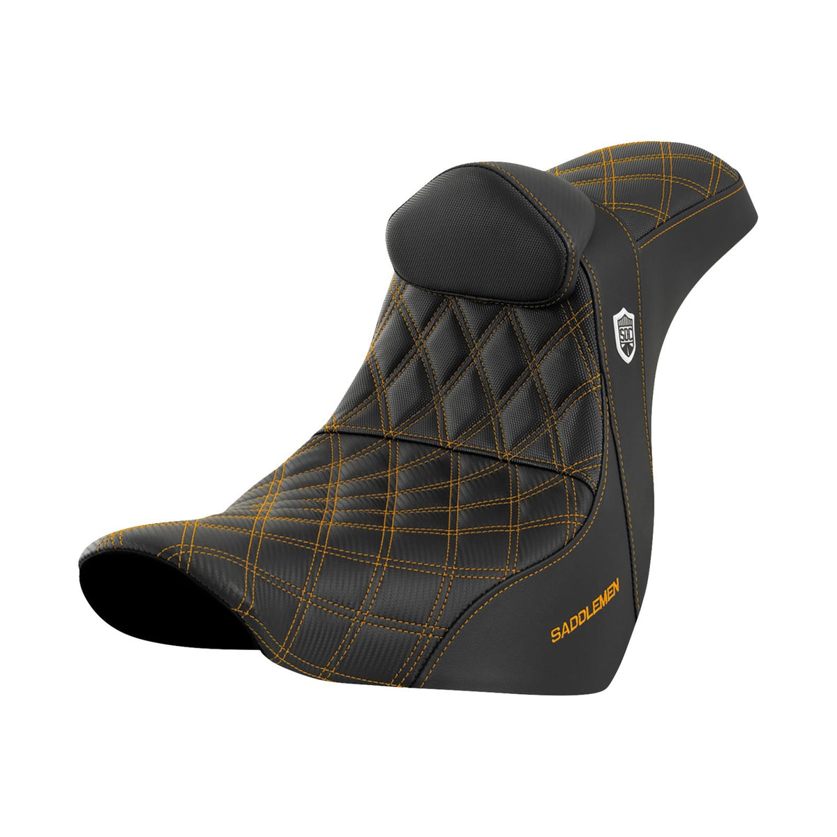 SADDLEMEN - PRO SERIES SDC PERFORMANCE SEAT - SOFTAIL - SPORT GLIDE / LOW RIDER - '18-'23 / LOW RIDER S / SPORT GLIDE / LOW RIDER / WITH BACKREST