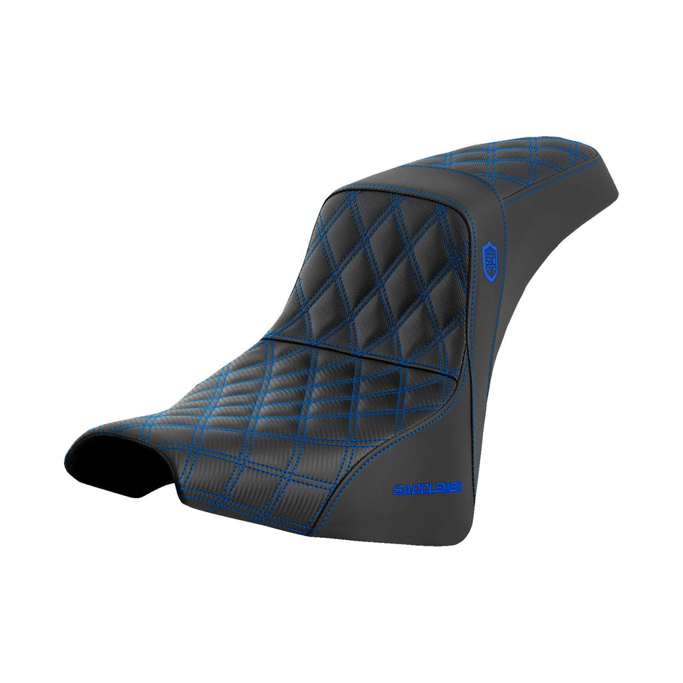 SADDLEMEN - PRO SERIES SDC PERFORMANCE SEAT - SOFTAIL - FAT BOB / STREET BOB - '18-'23 / STREET BOB / SOFTAIL STANDARD / NO BACKREST