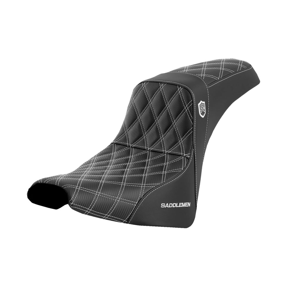 SADDLEMEN - PRO SERIES SDC PERFORMANCE SEAT - SOFTAIL - FAT BOB / STREET BOB - '18-'23 / STREET BOB / SOFTAIL STANDARD / NO BACKREST