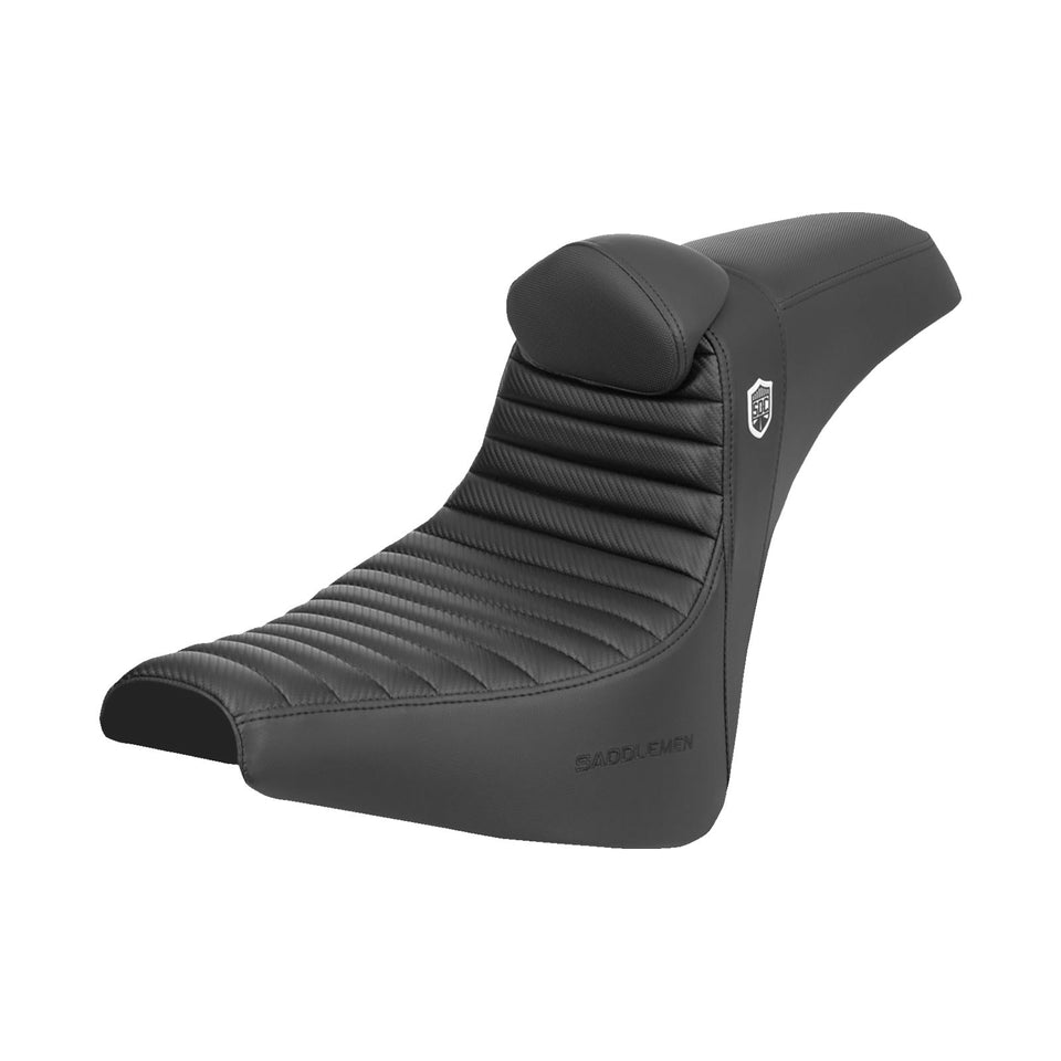 SADDLEMEN - PRO SERIES SDC PERFORMANCE SEAT - SOFTAIL - FAT BOB / STREET BOB - '18-'24 / STREET BOB / SOFTAIL STANDARD