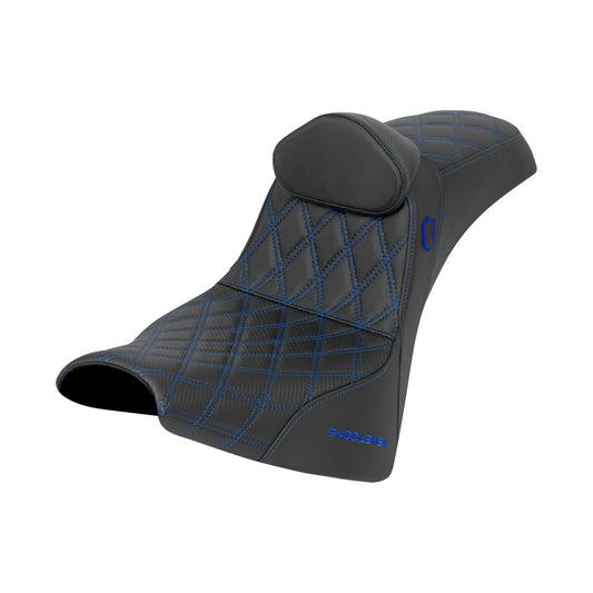 SADDLEMEN - PRO SERIES SDC PERFORMANCE SEAT - SOFTAIL - FAT BOB / STREET BOB - '18-'25 / STREET BOB / SOFTAIL STANDARD / WITH BACKREST