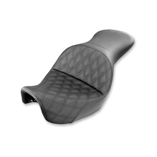 SADDLEMEN - EXPLORER SEAT - LATTICE STITCHED - DYNA '06-'17