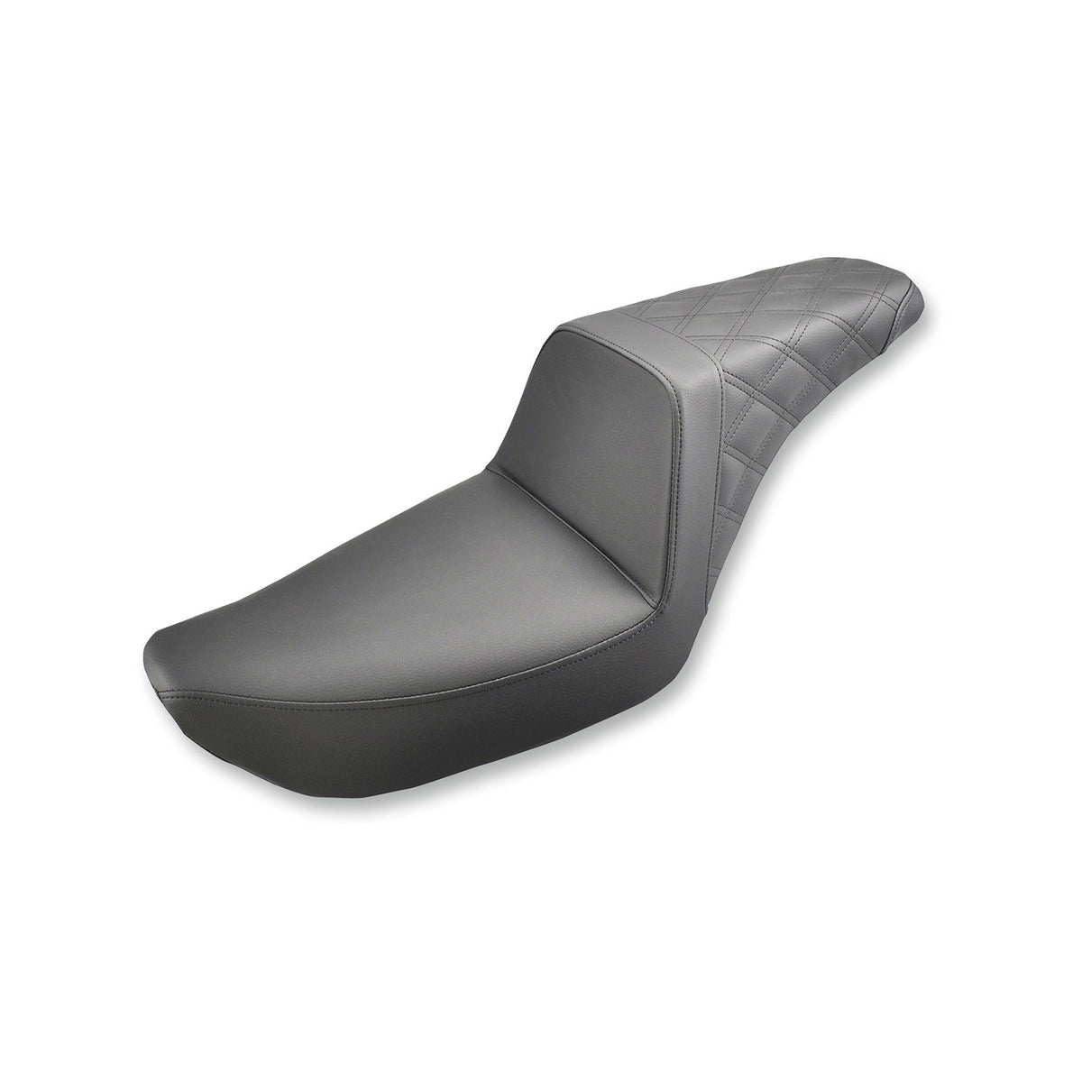 SADDLEMEN - STEP-UP - REAR LATTICE STITCHED SEAT - DYNA
