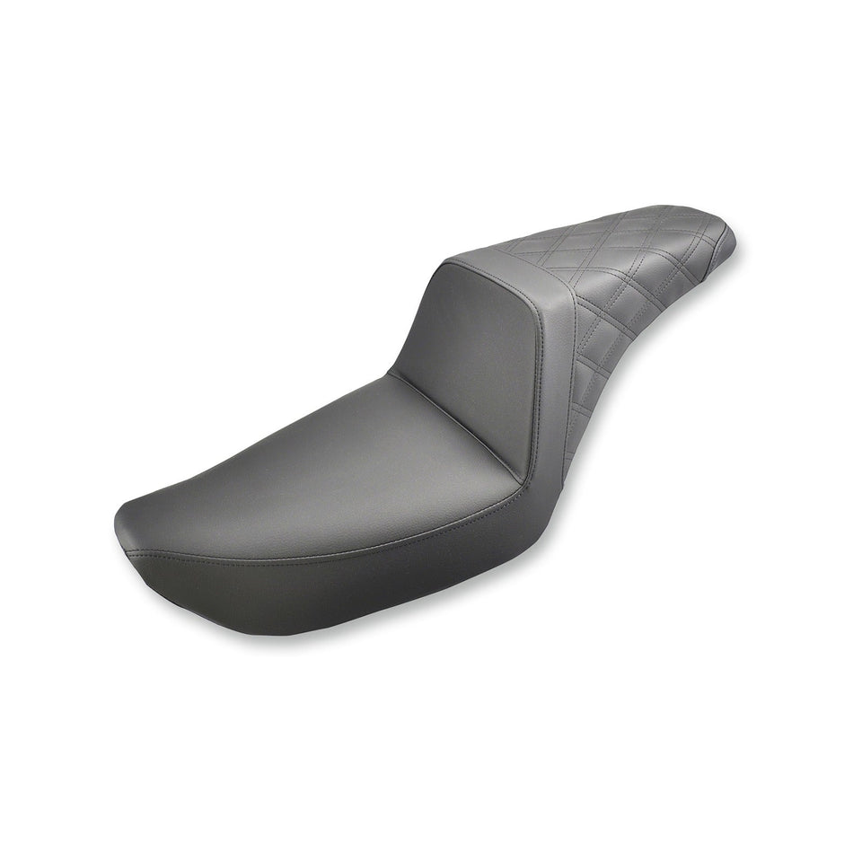 SADDLEMEN - STEP-UP - REAR LATTICE STITCHED SEAT - DYNA