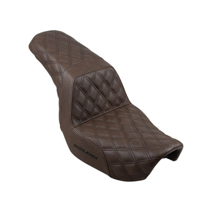 SADDLEMEN - STEP-UP - FULL LATTICE STITCH SEAT - DYNA