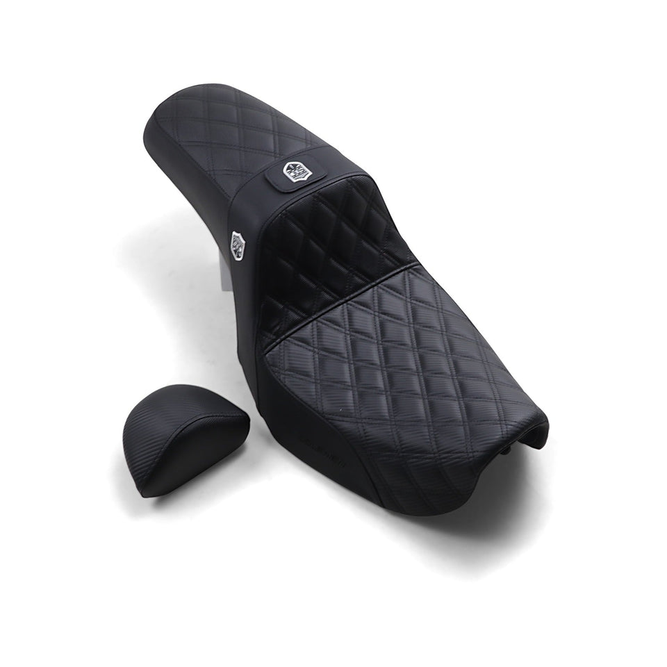 SADDLEMEN - PRO SERIES SDC PERFORMANCE SEAT - DYNA - '06-'17 / LOW RIDER S / STREET BOB / FAT BOB / WIDE GLIDE