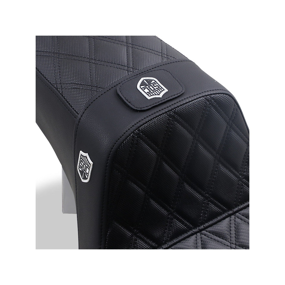 SADDLEMEN - PRO SERIES SDC PERFORMANCE SEAT - DYNA - '06-'17 / LOW RIDER S / STREET BOB / FAT BOB / WIDE GLIDE