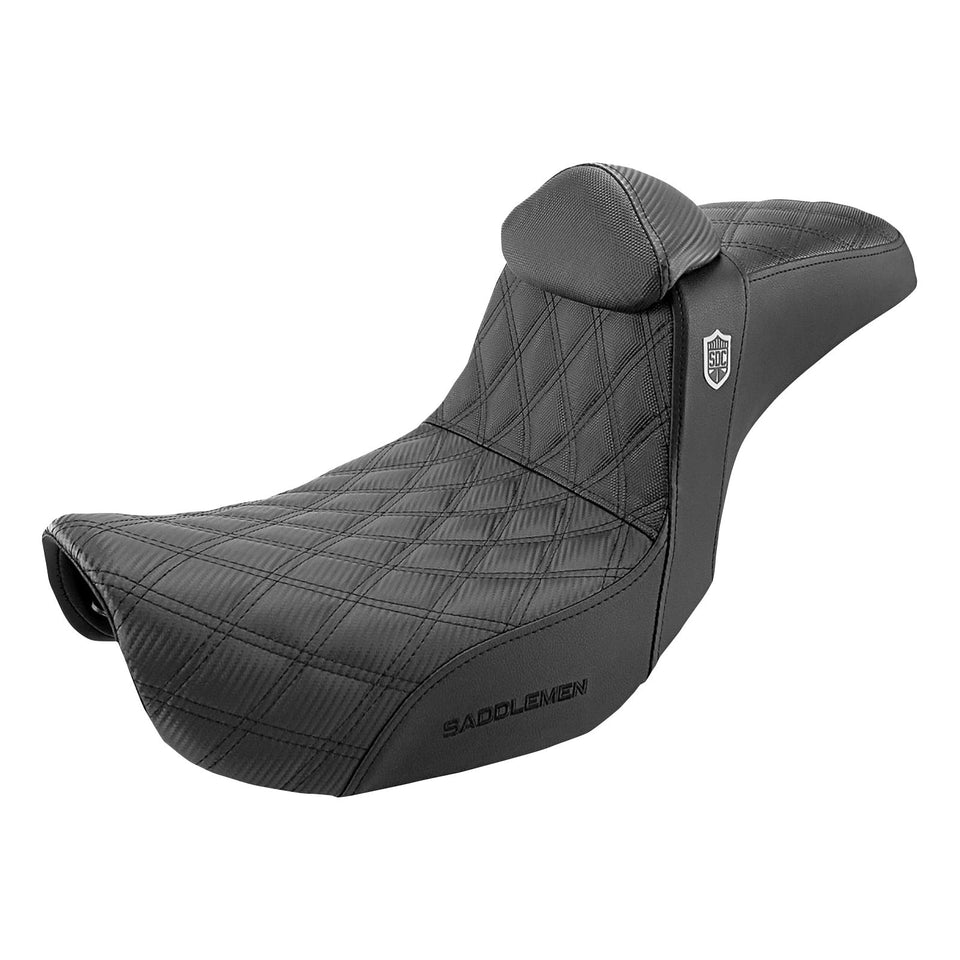 SADDLEMEN - PRO SERIES SDC PERFORMANCE SEAT - DYNA - '06-'17 / LOW RIDER S / STREET BOB / FAT BOB / WIDE GLIDE