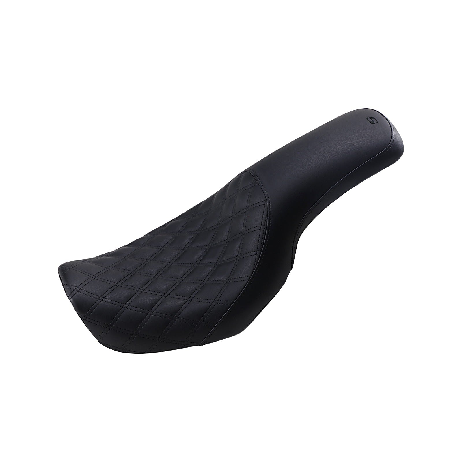 SADDLEMEN - PROFILER SEAT - FRONT LATTICE/REAR SMOOTH - BLACK - FL/FX '06-'17
