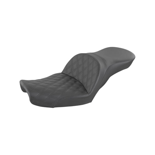 SADDLEMEN - EXPLORER SEAT - LATTICE STITCHED - DYNA '96-'03