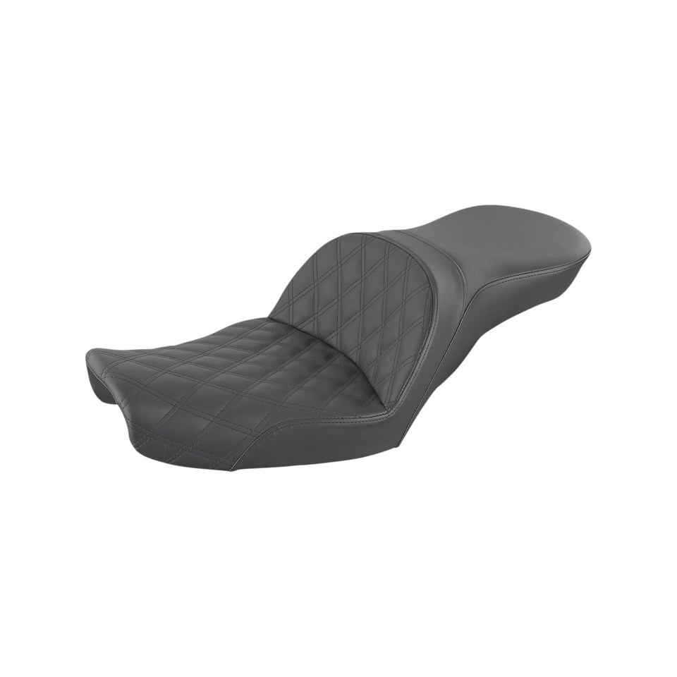 SADDLEMEN - EXPLORER SEAT - LATTICE STITCHED - DYNA '96-'03
