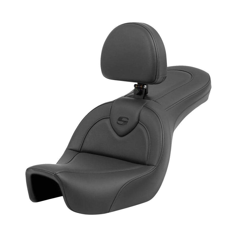 SADDLEMEN - ROADSOFA™ SEAT - WITH BACKREST - FXD '06-'17 - DYNA