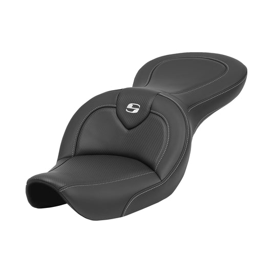 SADDLEMEN - ROADSOFA(TM) SEAT - WITHOUT BACKREST - CARBON FIBER - FXDWG '96-'23
