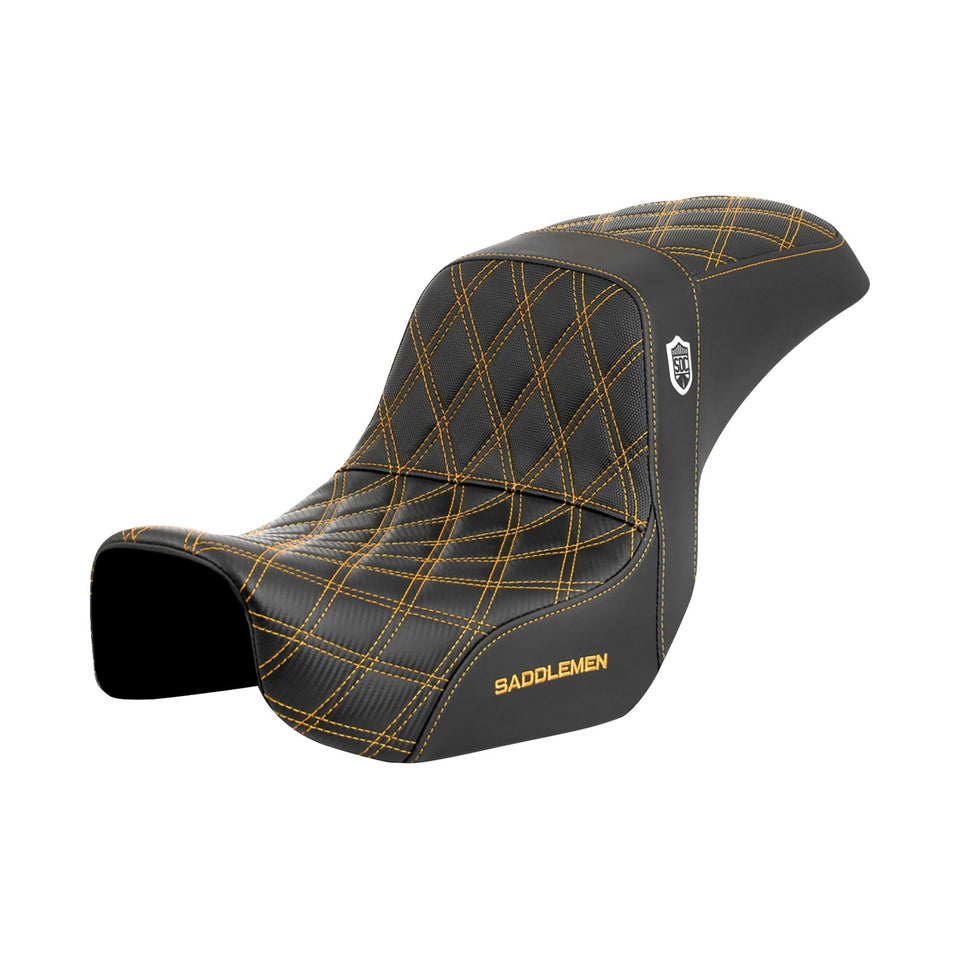 SADDLEMEN - PRO SERIES SDC PERFORMANCE SEAT - DYNA - '06-'17 / LOW RIDER S / STREET BOB / FAT BOB / WIDE GLIDE