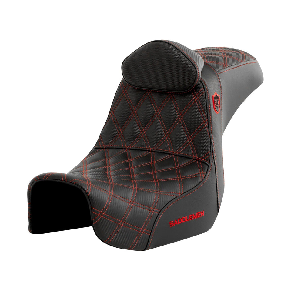 SADDLEMEN - PRO SERIES SDC PERFORMANCE SEAT - DYNA - '06-'17 / LOW RIDER S / STREET BOB / FAT BOB / WIDE GLIDE
