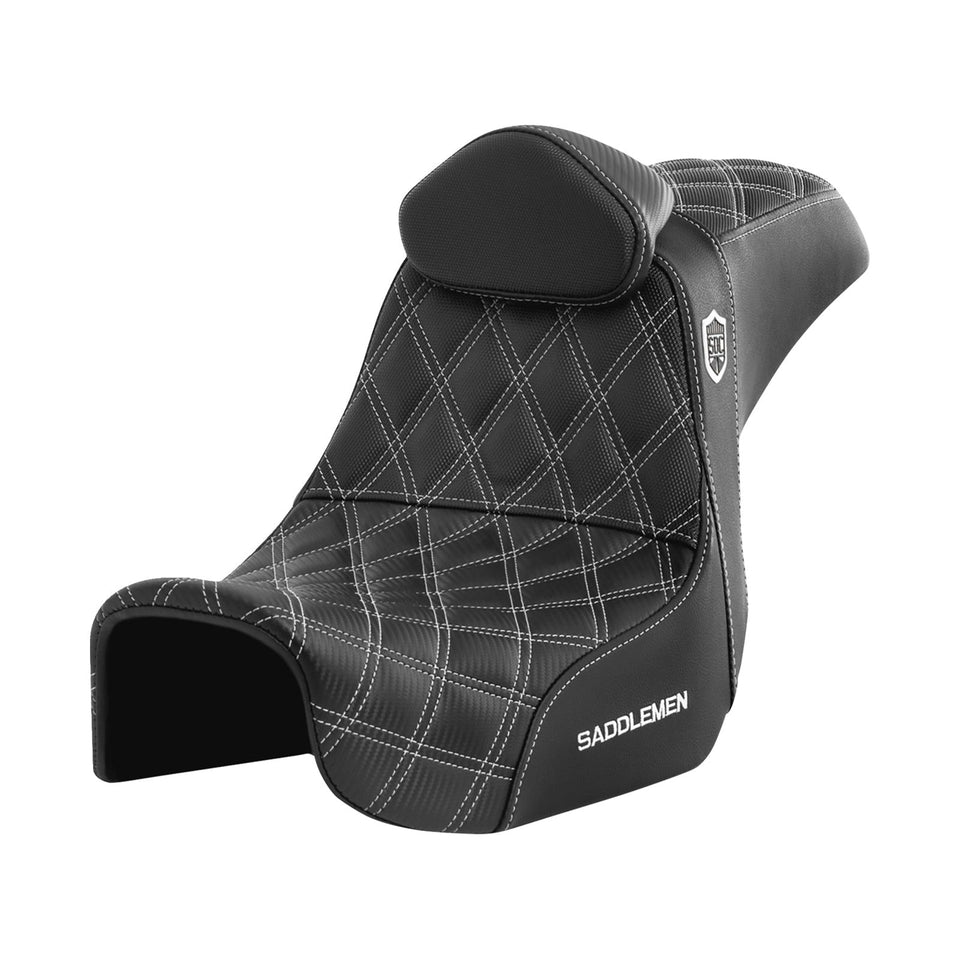 SADDLEMEN - PRO SERIES SDC PERFORMANCE SEAT - DYNA - '06-'17 / LOW RIDER S / STREET BOB / FAT BOB / WIDE GLIDE