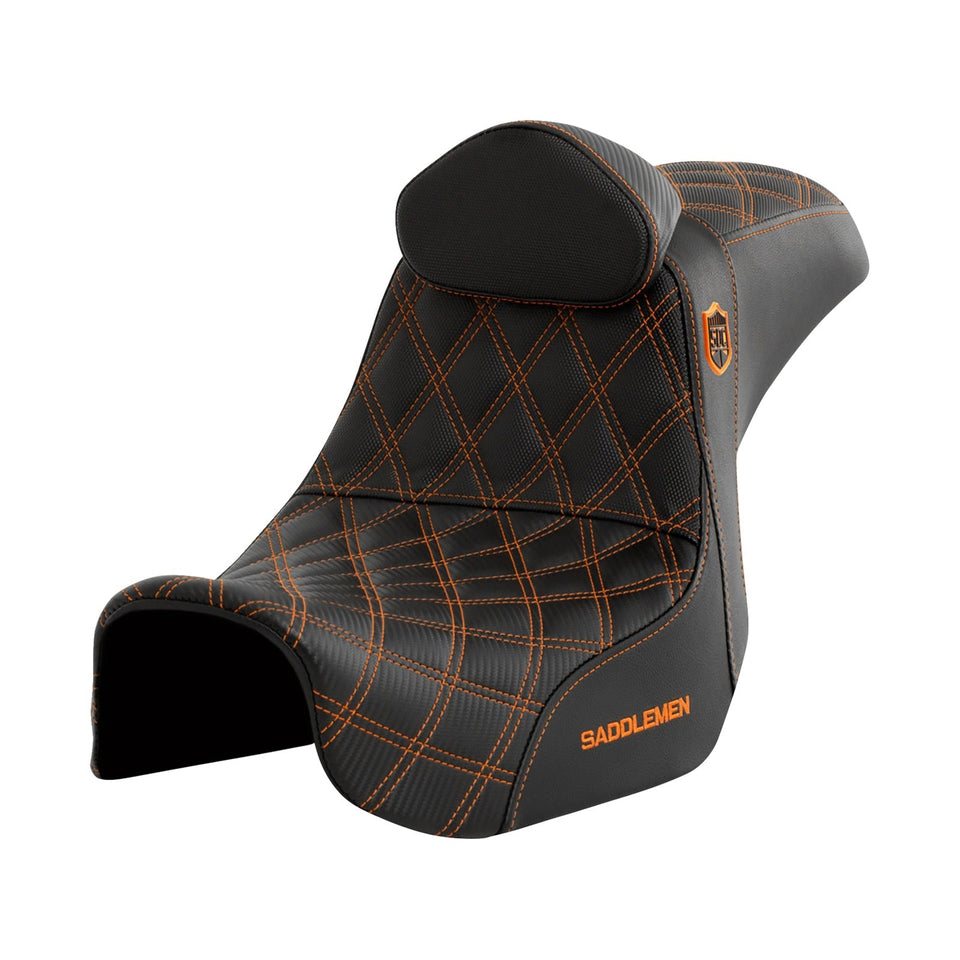 SADDLEMEN - PRO SERIES SDC PERFORMANCE SEAT - DYNA - '06-'17 / LOW RIDER S / STREET BOB / FAT BOB / WIDE GLIDE