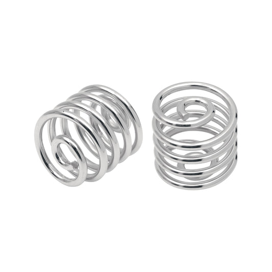 DRAG SPECIALTIES - SEAT SPRINGS - CHROME - 2"