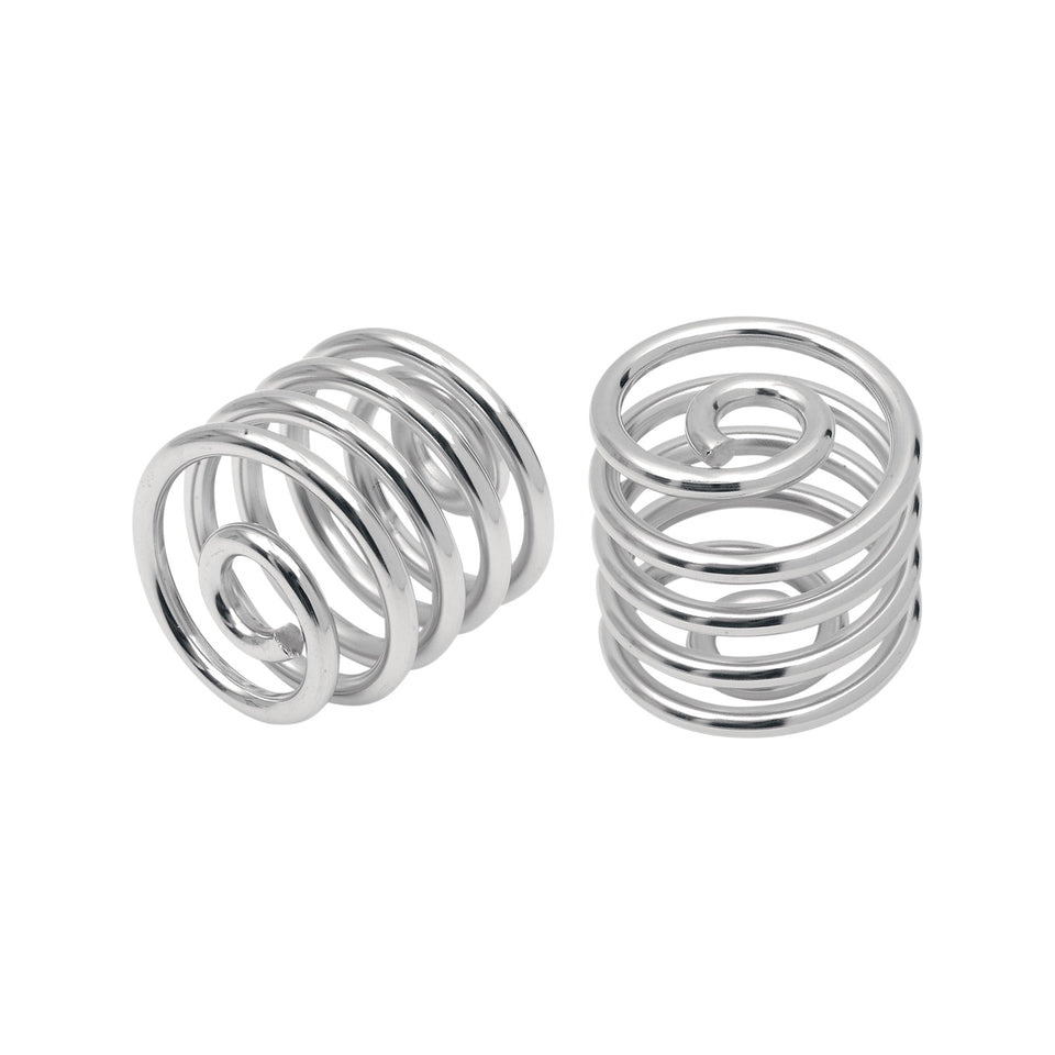 DRAG SPECIALTIES - SEAT SPRINGS - CHROME - 2"