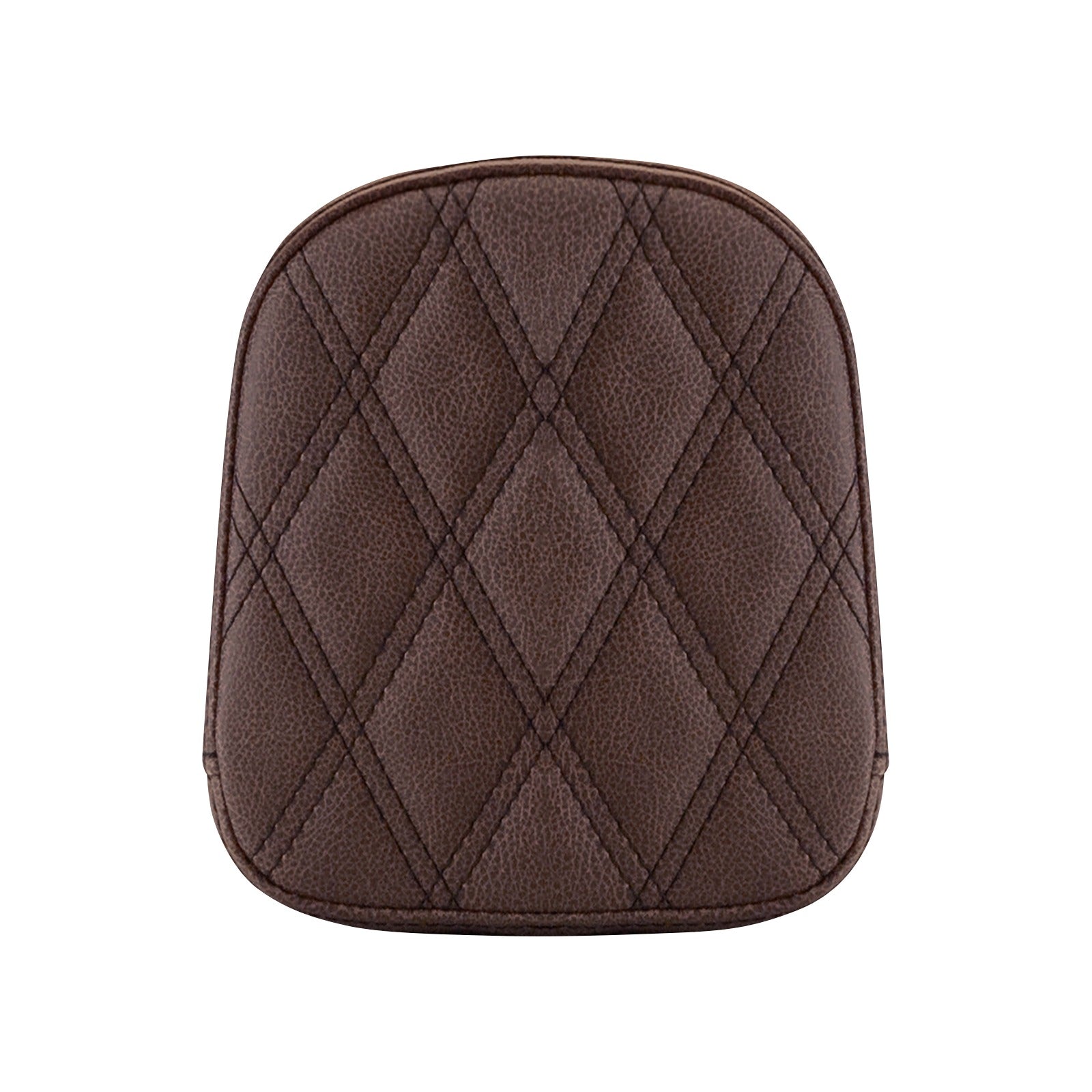SADDLEMEN - SISSY BAR PAD - LATTICE STITCHED - BROWN FL '99-'22