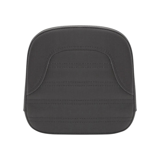 SADDLEMEN - SISSY BAR PAD - ROLL & PLEAT - BLACK - FL '99-'23