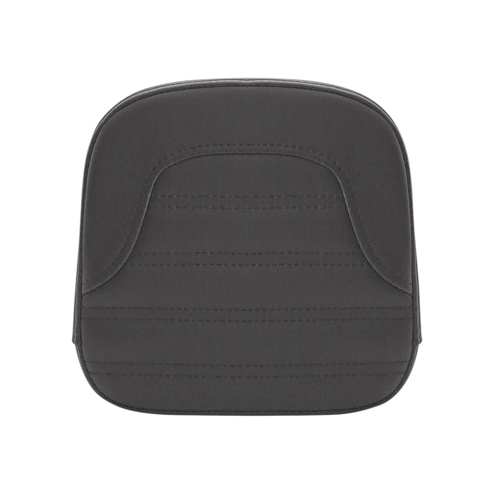 SADDLEMEN - SISSY BAR PAD - ROLL & PLEAT - BLACK - FL '99-'23
