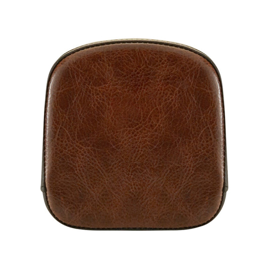SADDLEMEN - TALL SISSY BAR PAD - LARIAT - DISTRESSED - BROWN - FL '99-'23