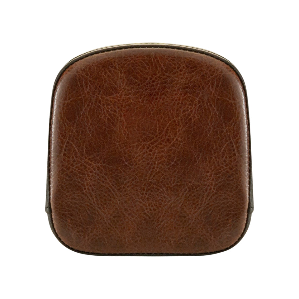 SADDLEMEN - TALL SISSY BAR PAD - LARIAT - DISTRESSED - BROWN - FL '99-'23