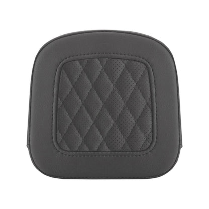 SADDLEMEN - SISSY BAR PAD - LATTICE STITCHED - BLACK - FL '97-'23