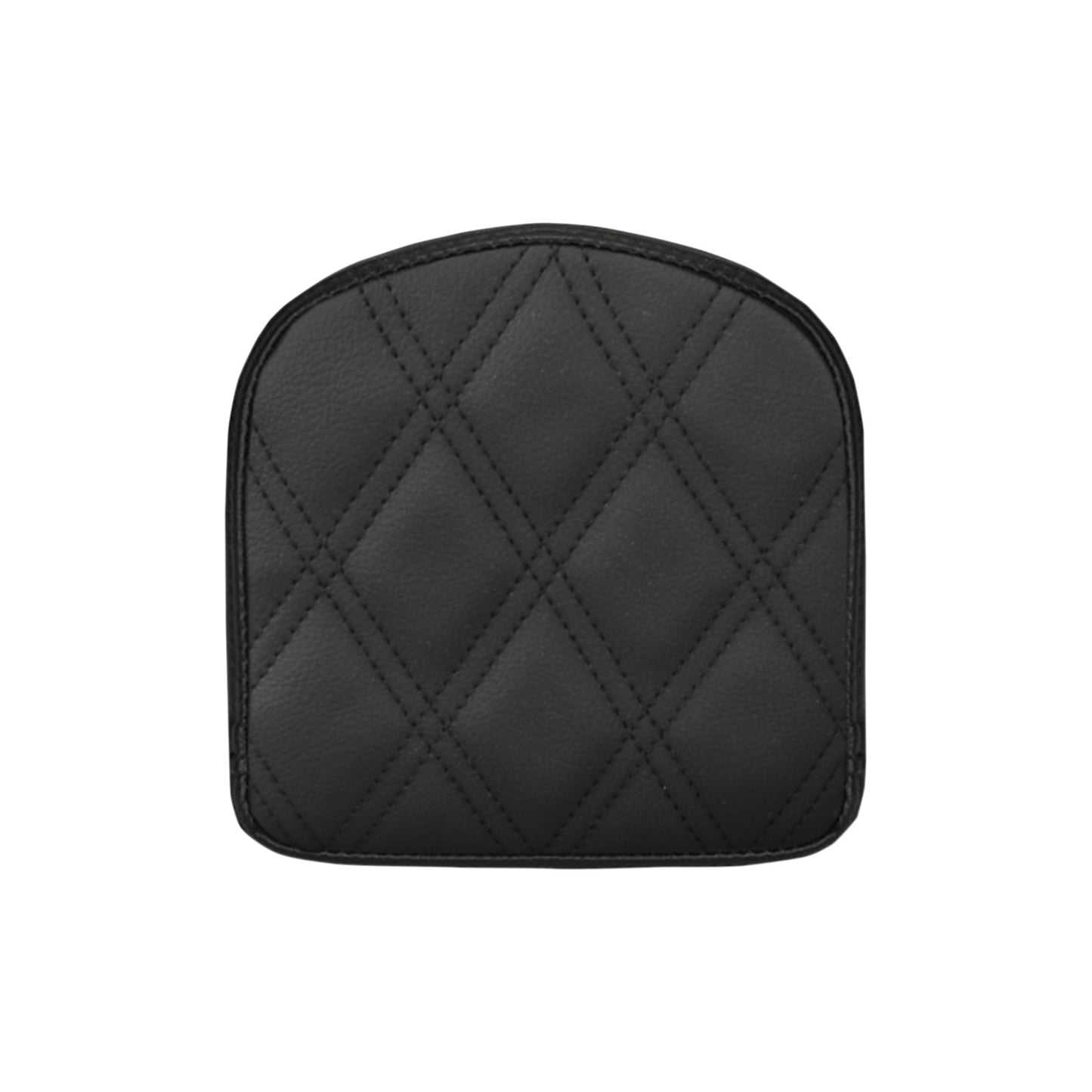 SADDLEMEN - SISSY BAR PAD - LATTICE STITCHED - BLACK - FL '97-'23