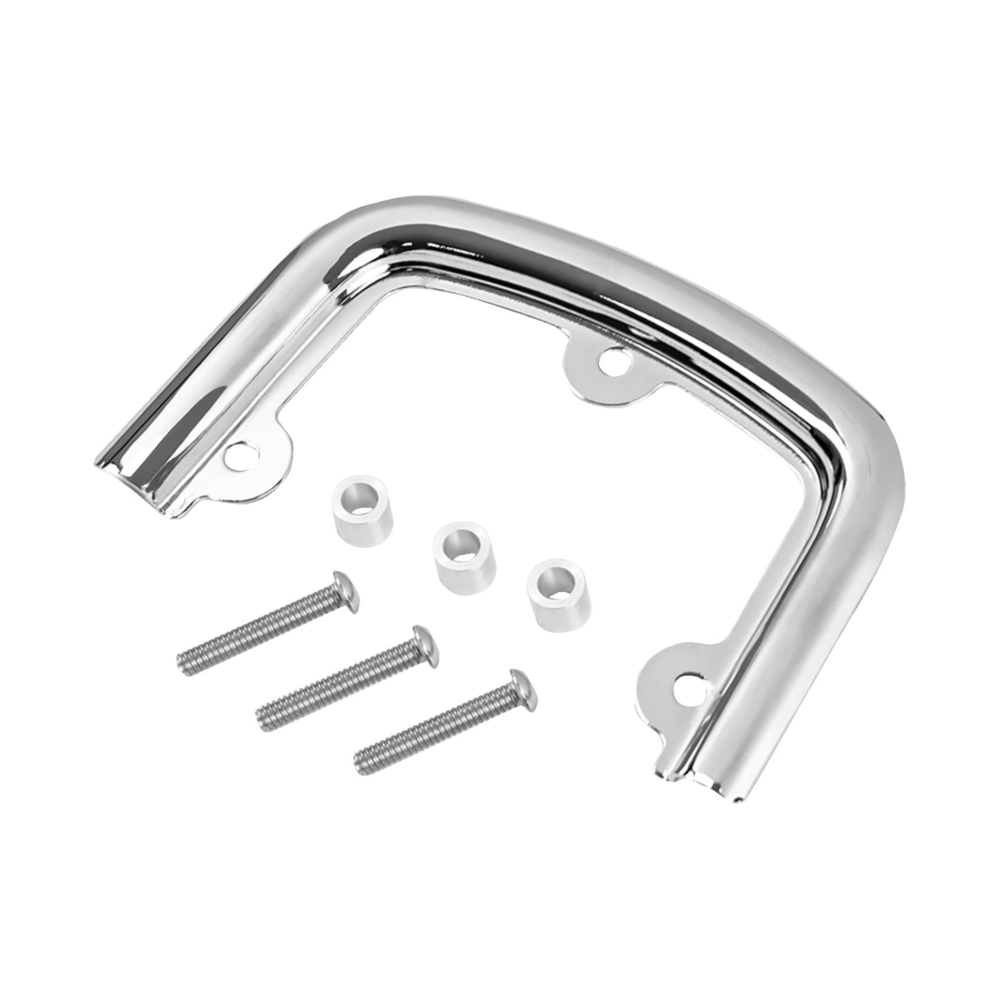 SADDLEMEN - SISSY BAR PAD BRACKET - CHROME