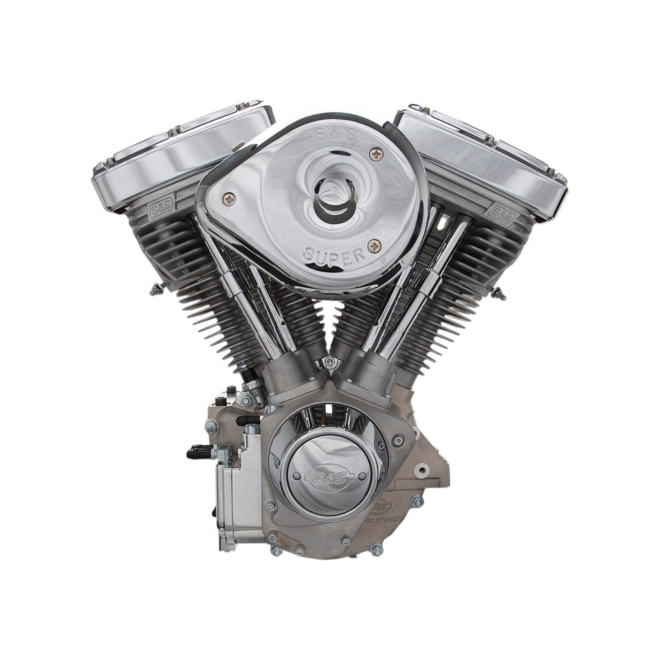 S&S CYCLE - V96R SERIES ENGINE - BLACK - CUSTOM CHASSIS | EVOLUTION BIG TWIN