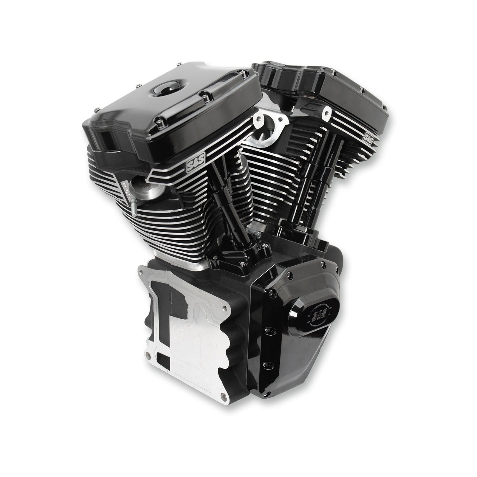 S&S CYCLE - T111 LONG BLOCK ENGINE - BLACK - TOURING | DYNA