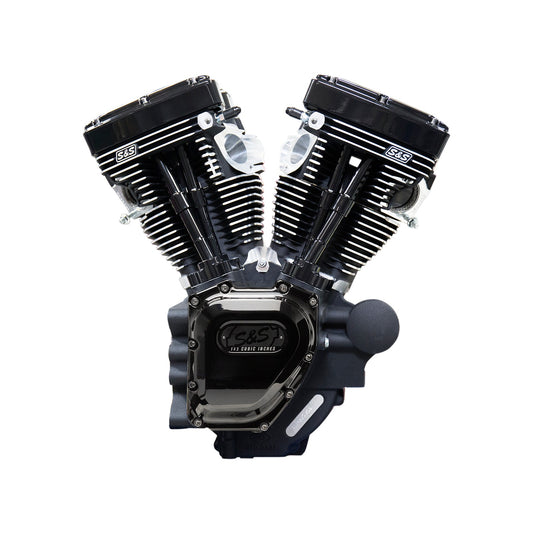 S&S CYCLE - T143 LONG BLOCK ENGINE - BLACK EDITION - DYNA