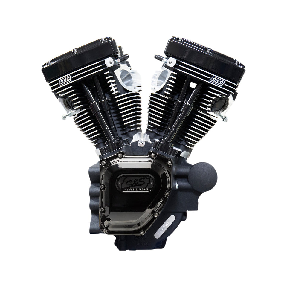 S&S CYCLE - T143 LONG BLOCK ENGINE - BLACK EDITION - TOURING