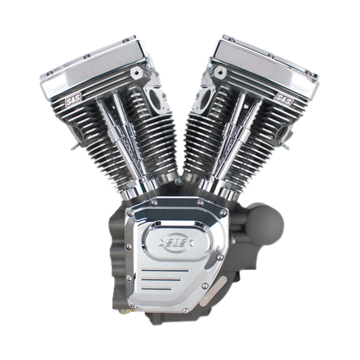 S&S CYCLE - T124 LONG BLOCK ENGINE - STONE GRAY - TOURING
