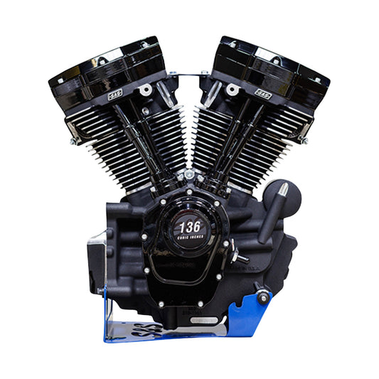 S&S CYCLE - MK136 ENGINE - 550G CAMSHAFT - OIL COOLED - M8 SOFTAIL
