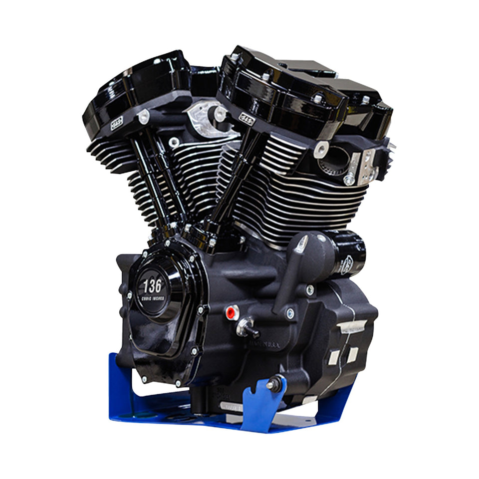 S&S CYCLE - MK136 ENGINE - 475G CAMSHAFT - OIL COOLED - M8 SOFTAIL