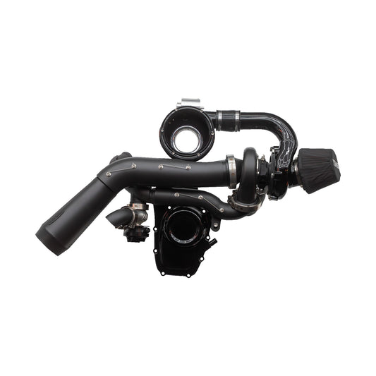 TRASK - TORNADO TURBO KIT - STAGE 2 - BLACK WITH BLACK ALUMINUM - GEN 1 M8